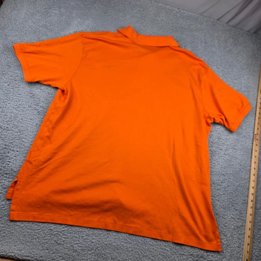 Polo Ralph Lauren Polo Shirt Mens 2XB Orange Short Sleeve Big & Tall Cotton soft
